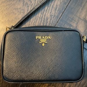 Prada Saffiano mini camera bag